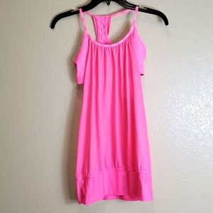 Lululemon athletica No Limits Racerback Tank Zing Pink Size 4 Barbiecore